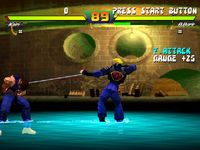 une photo d'Ã©cran de Street Fighter EX plus Alpha sur Sony Playstation